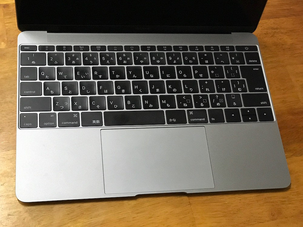 Macbookのキーボード